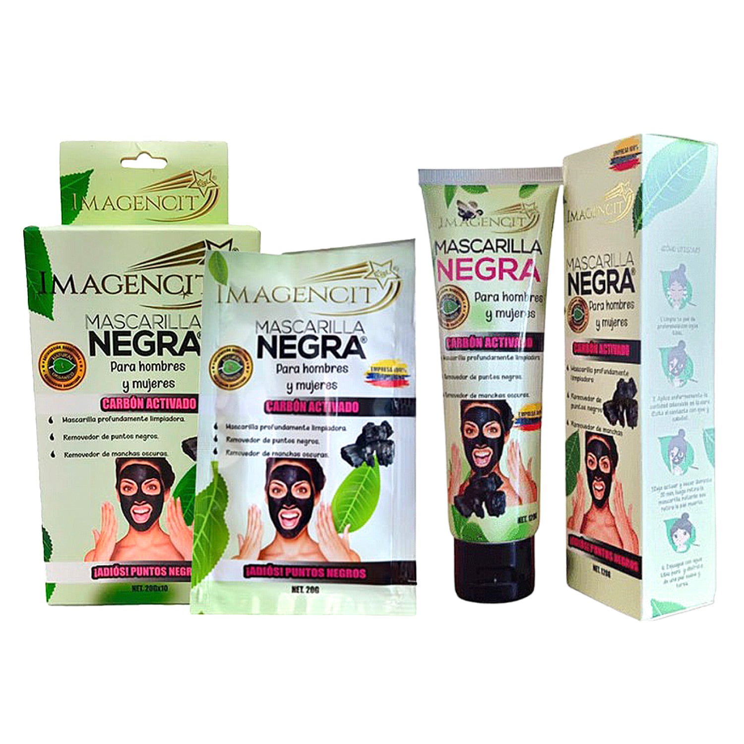 Mascarilla de Carbón Activado para limpieza profunda - Liro Beauty